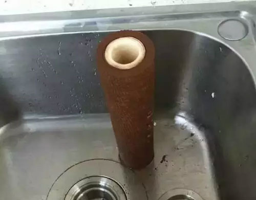 凈水器能過濾什么？取出的濾芯就知道了！